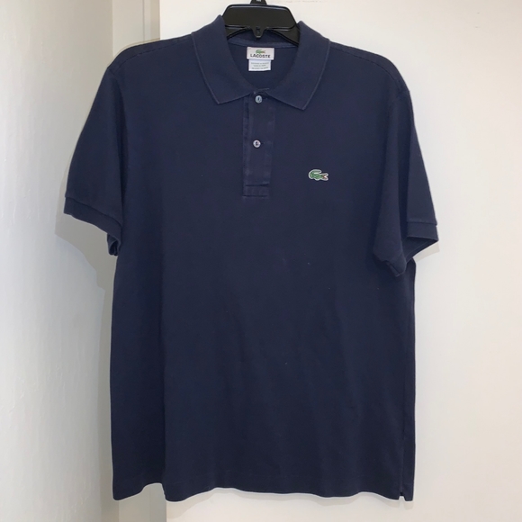 LACOSTE Polo Shirt Dark Blue - Picture 4 of 12